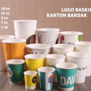 Baskılı Karton Bardak