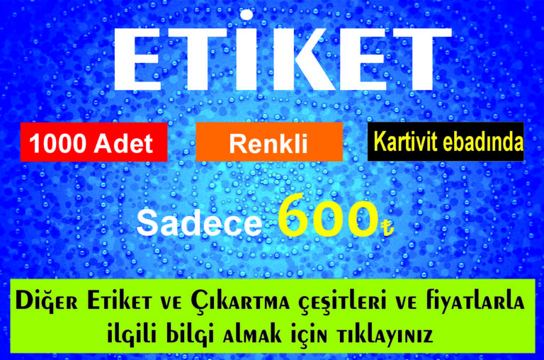 etiket çıkartma