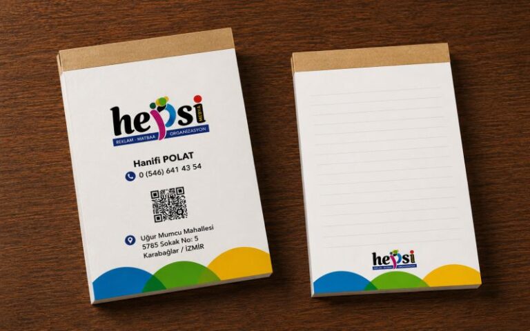 tutkallı bloknot